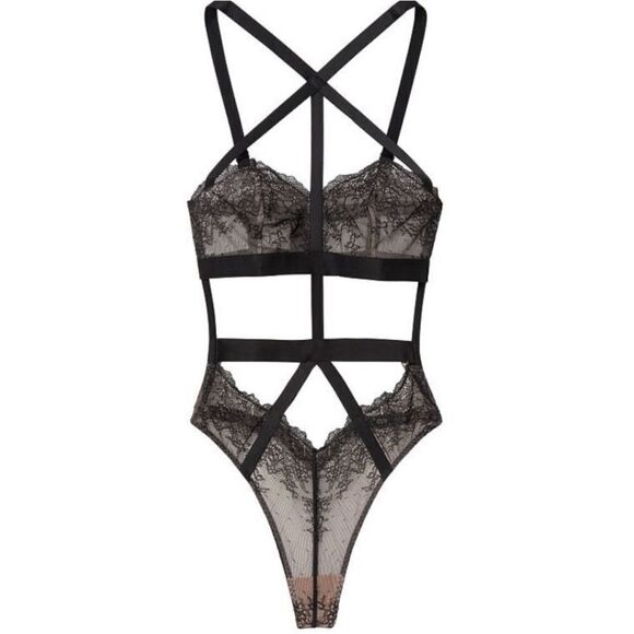 VICTORIA'S SECRET...VERY SEXY Snake Charmer Teddy - Size Medium - Picture 1 of 12